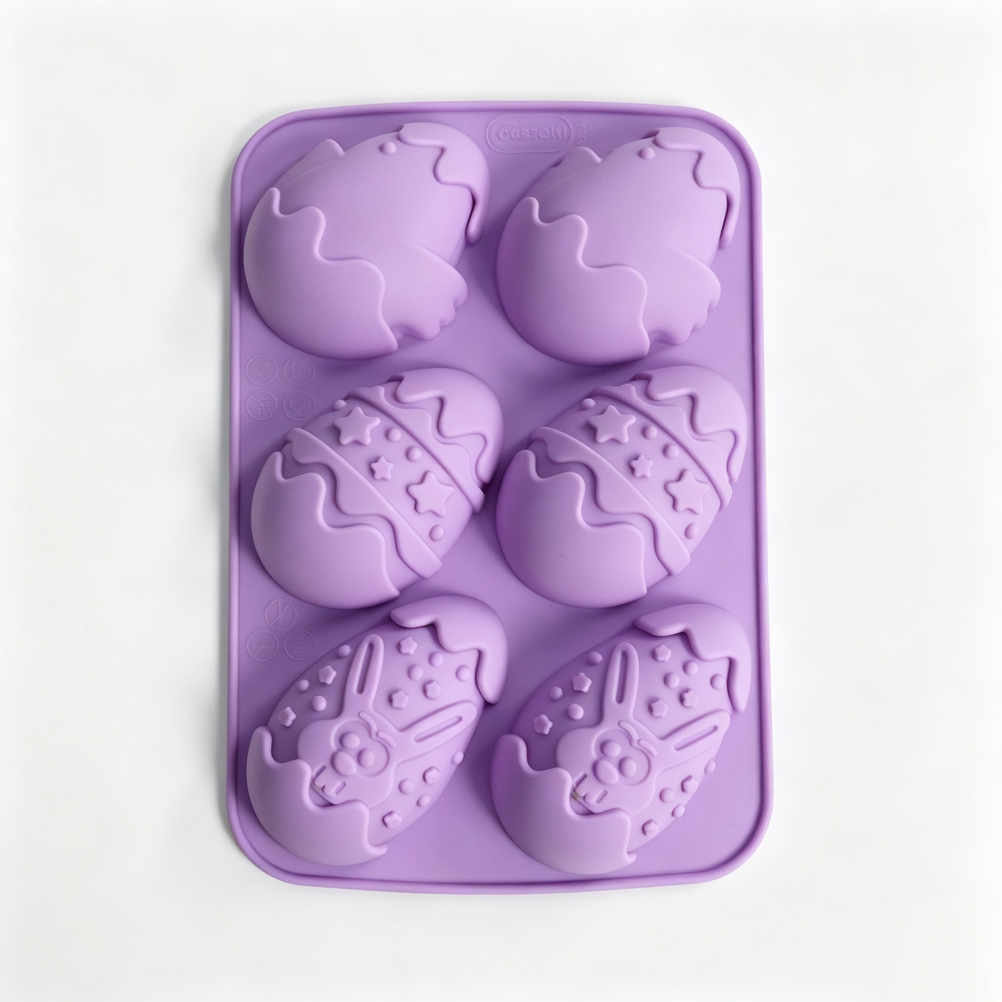 CM-093 NBLK Silicone Easter Cale Mould