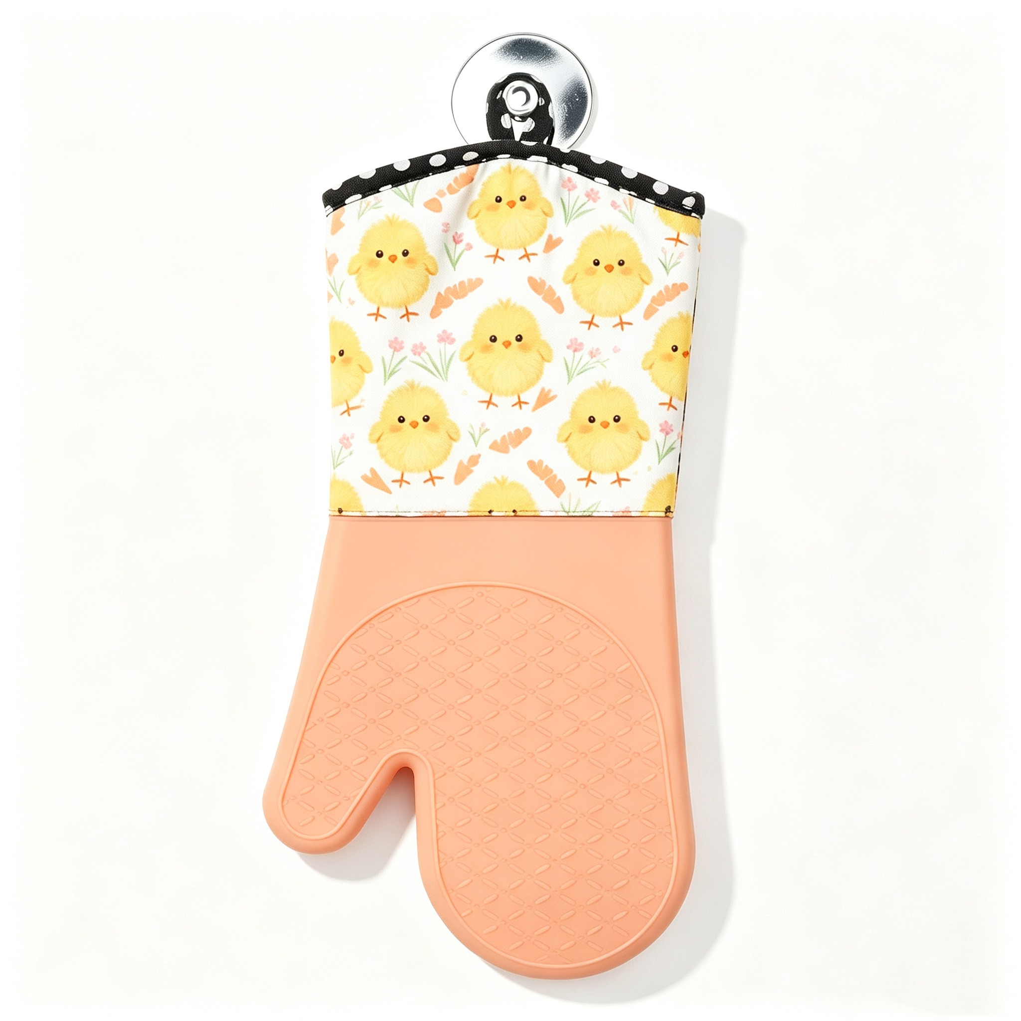 KG-151 NBLK  Easter Silicone Oven Gloves