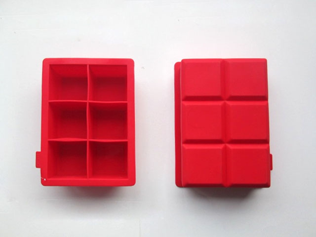 KI-020 NBLK Silicone Ice Cube Tray